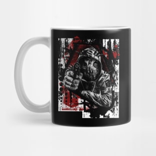 "Surreal Assassin" Trash Polka, Macabre, Monster Mug